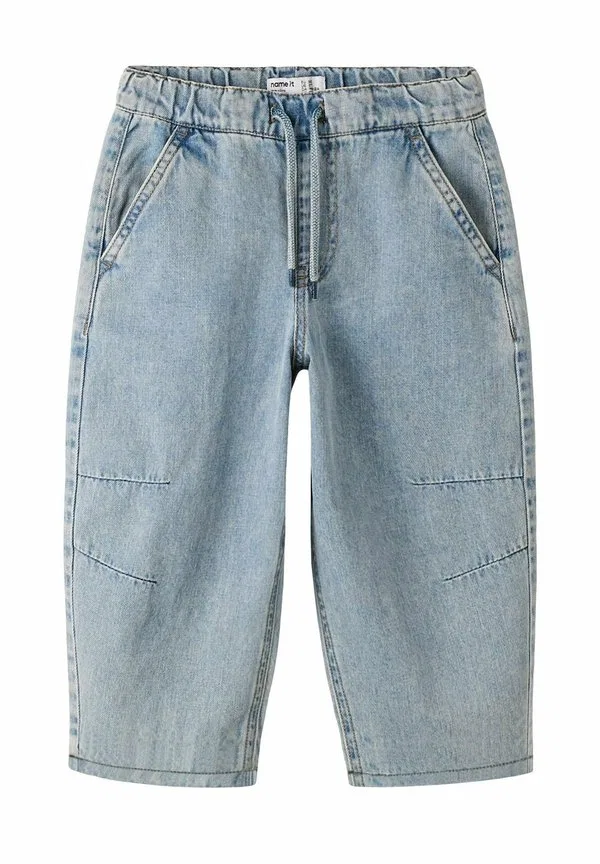 Джинсы свободного кроя, бочкообразный крой Name It, Light Blue Denim
