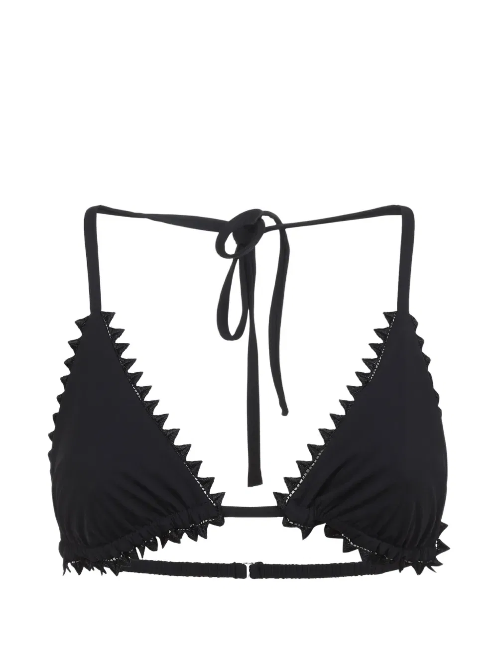 Лиф бикини Le haut de maillot пико Jacquemus, черный