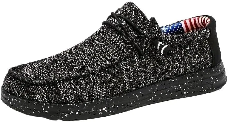Мужские лоферы с декоративными шнурками, Black FmShi