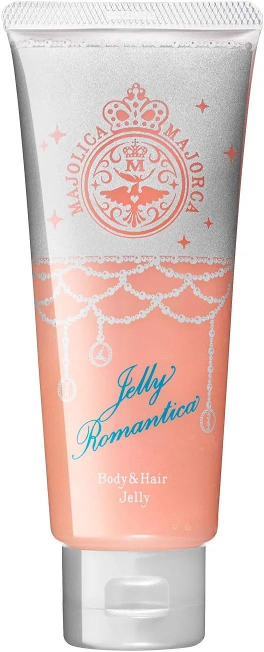 Крем для тела и волос Majolica Majorca Jerry Romantica с ароматом розы и жемчужным блеском, 100 г