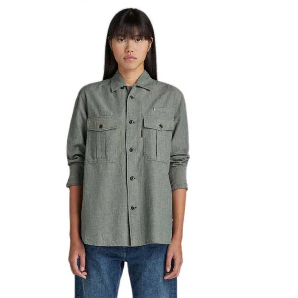 

Рубашка G-Star Officer Bf, зеленый