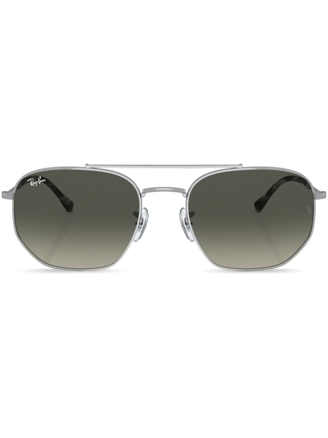 

Солнцезащитные очки в квадратной оправе Ray-Ban, серебристый