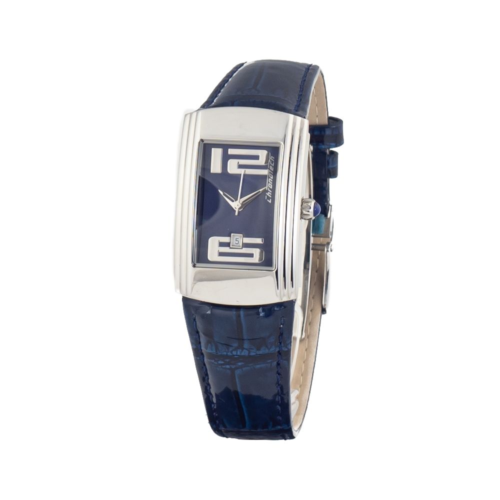 

Часы из синей кожи Chronotech, Blue