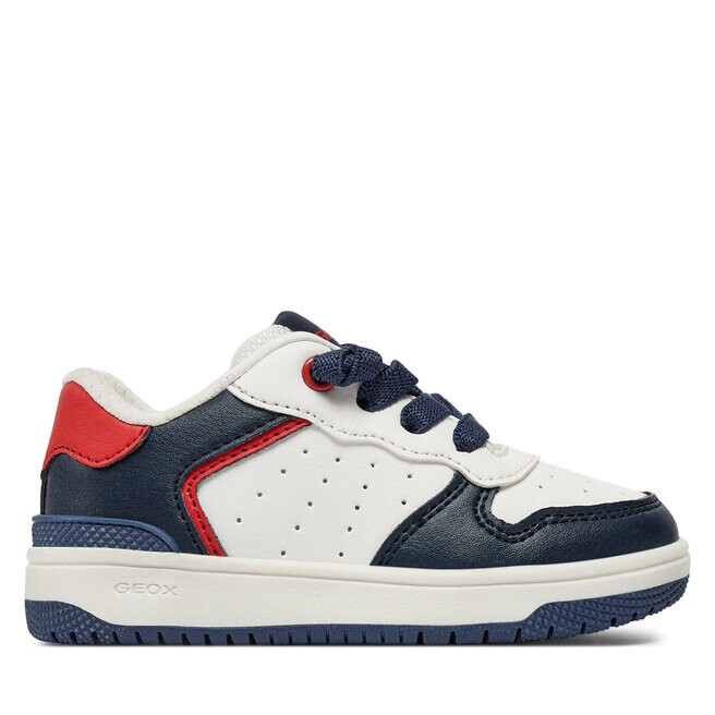 

Кроссовки Geox J Washiba Boy J45LQB 05411 C0899 M White/Navy, темно-синий/белый