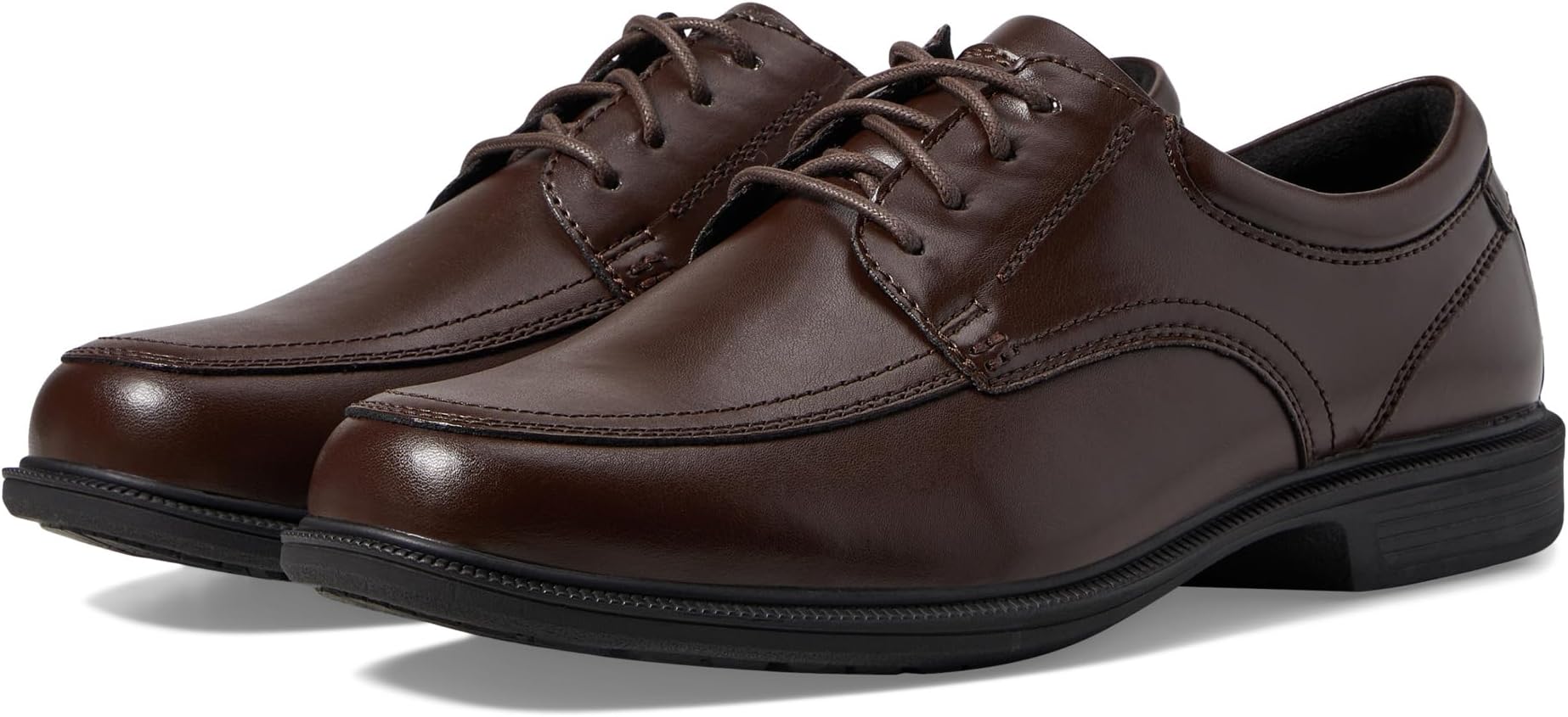 

Оксфорды Nunn Bush Bourbon Street Moc Toe Oxford with KORE Slip Resistant Walking Comfort Technology, коричневый