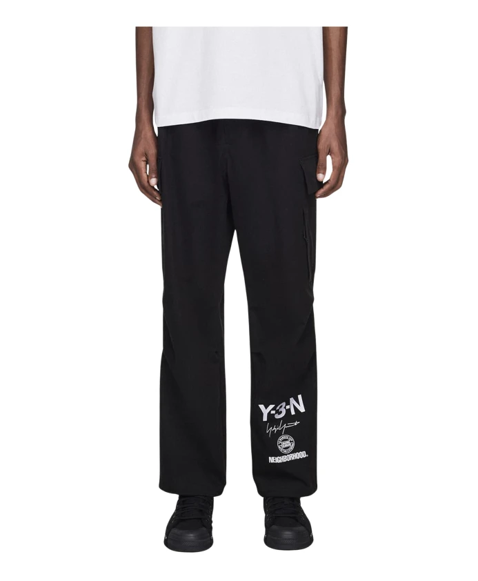 

Прямые брюки Mjw7003 Y-3, черный