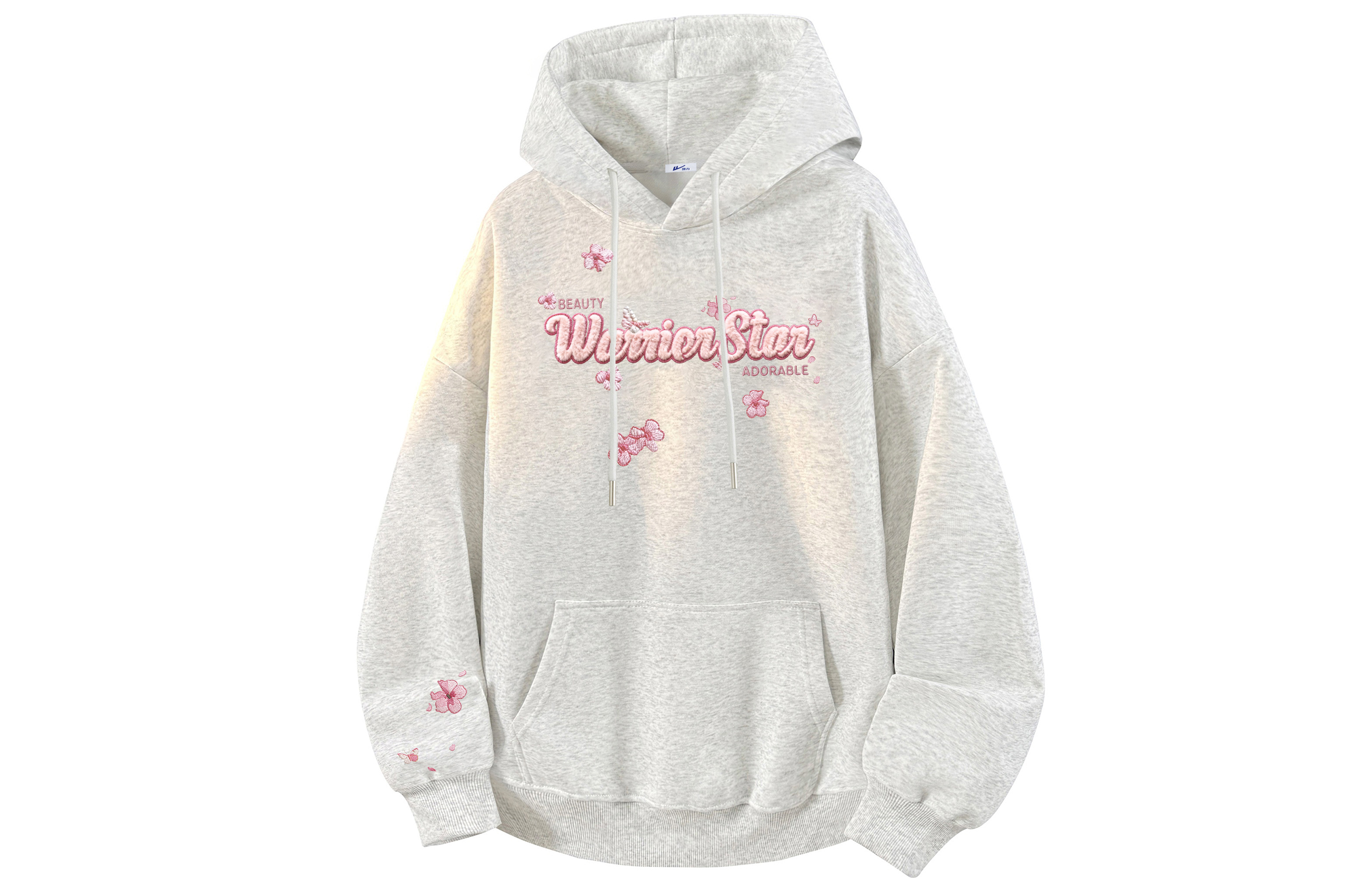 

Толстовка Women's Hooded Moderate Heavyweight WARRIOR, heather серый[thickened and fleece-lined]