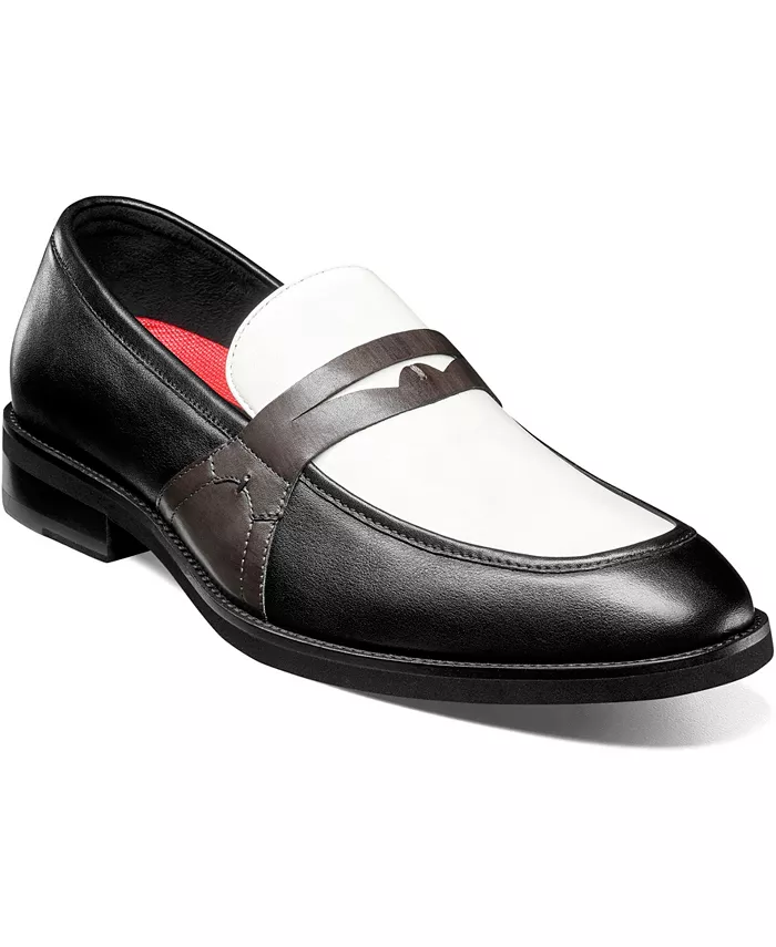 

Мужские лоферы Prichard Moc Toe Penny Slip On Stacy Adams, черный