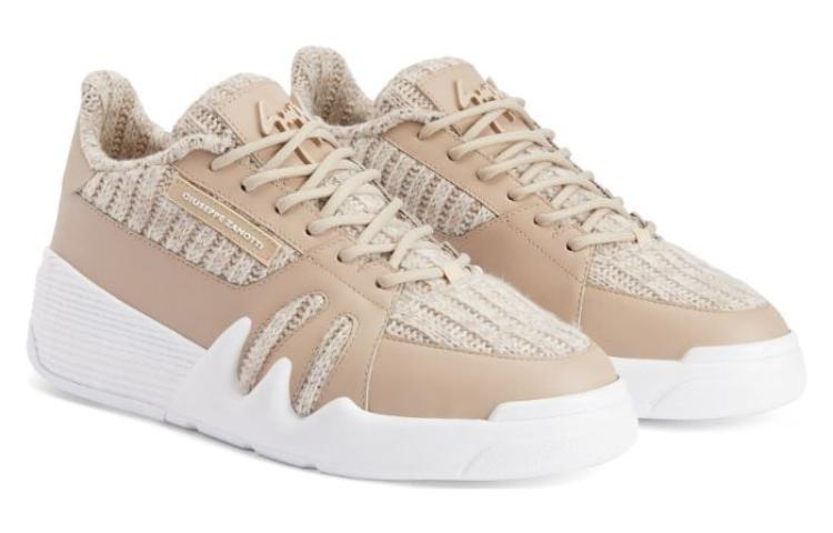 Женские кроссовки Mid Top Talon от Giuseppe Zanotti, бежевые — фото 3