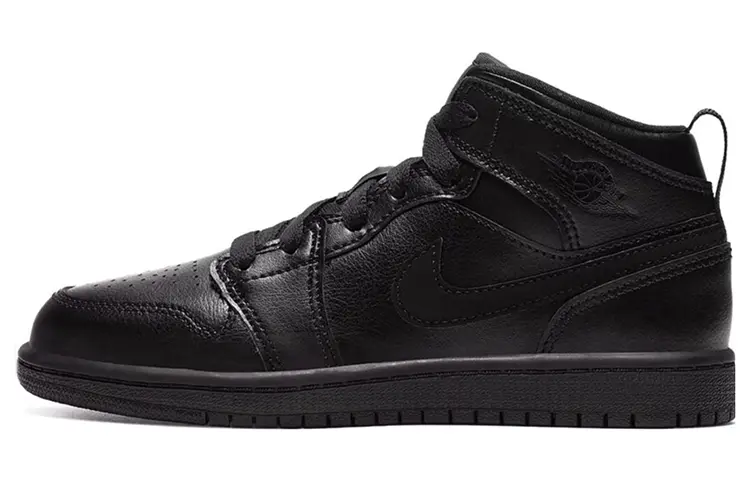 

Кроссовки Jordan 1 Mid Black PS