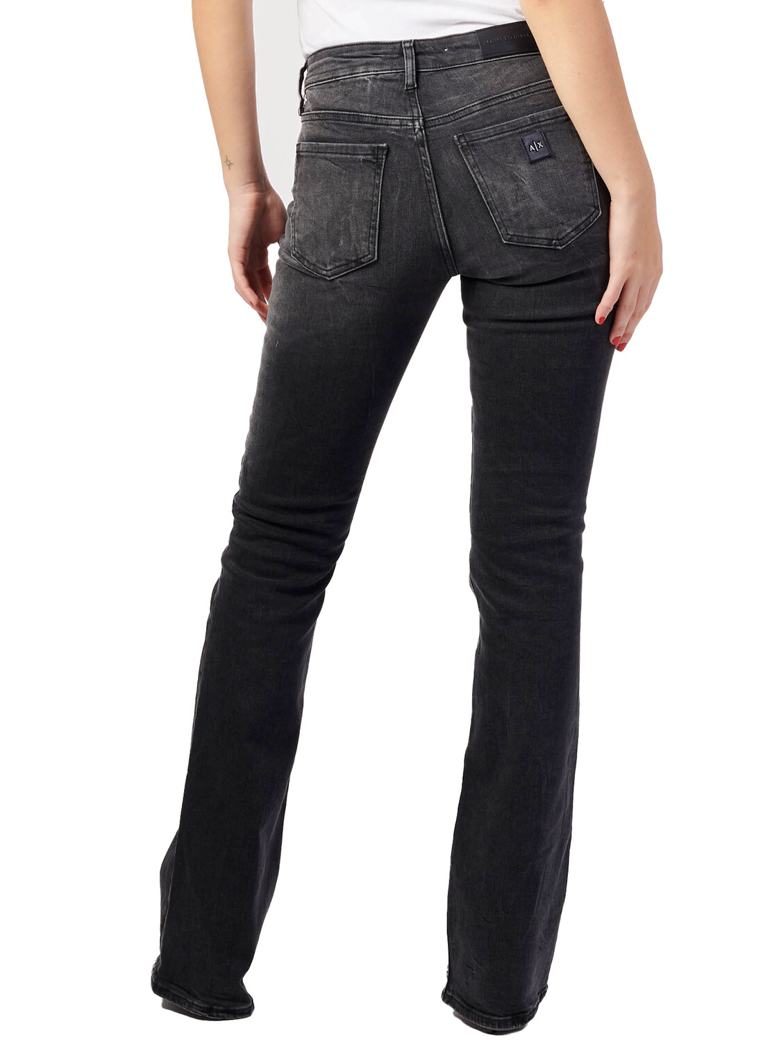 

Джинсы armani jeans slim fit Exchange, черный