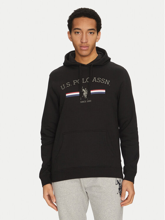 

Толстовка обычного кроя MUP1068 U.S. Polo Assn., черный