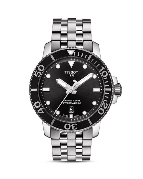 

Часы Seastar, 43 мм Tissot, цвет Silver