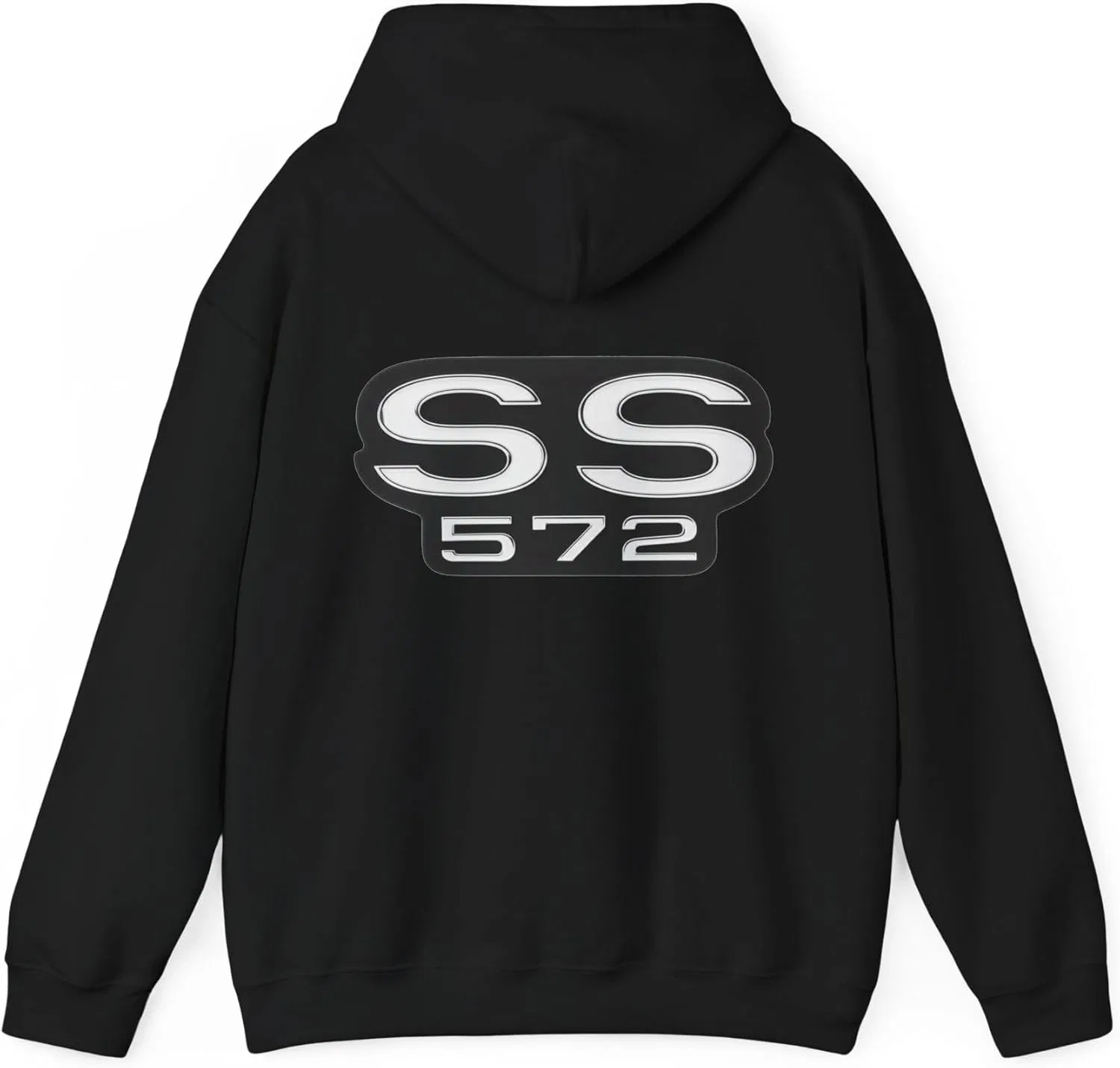 Толстовка SS 572 Nova Chevelle Camaro Muscle Car Gift GENERIC, черный — фото 2