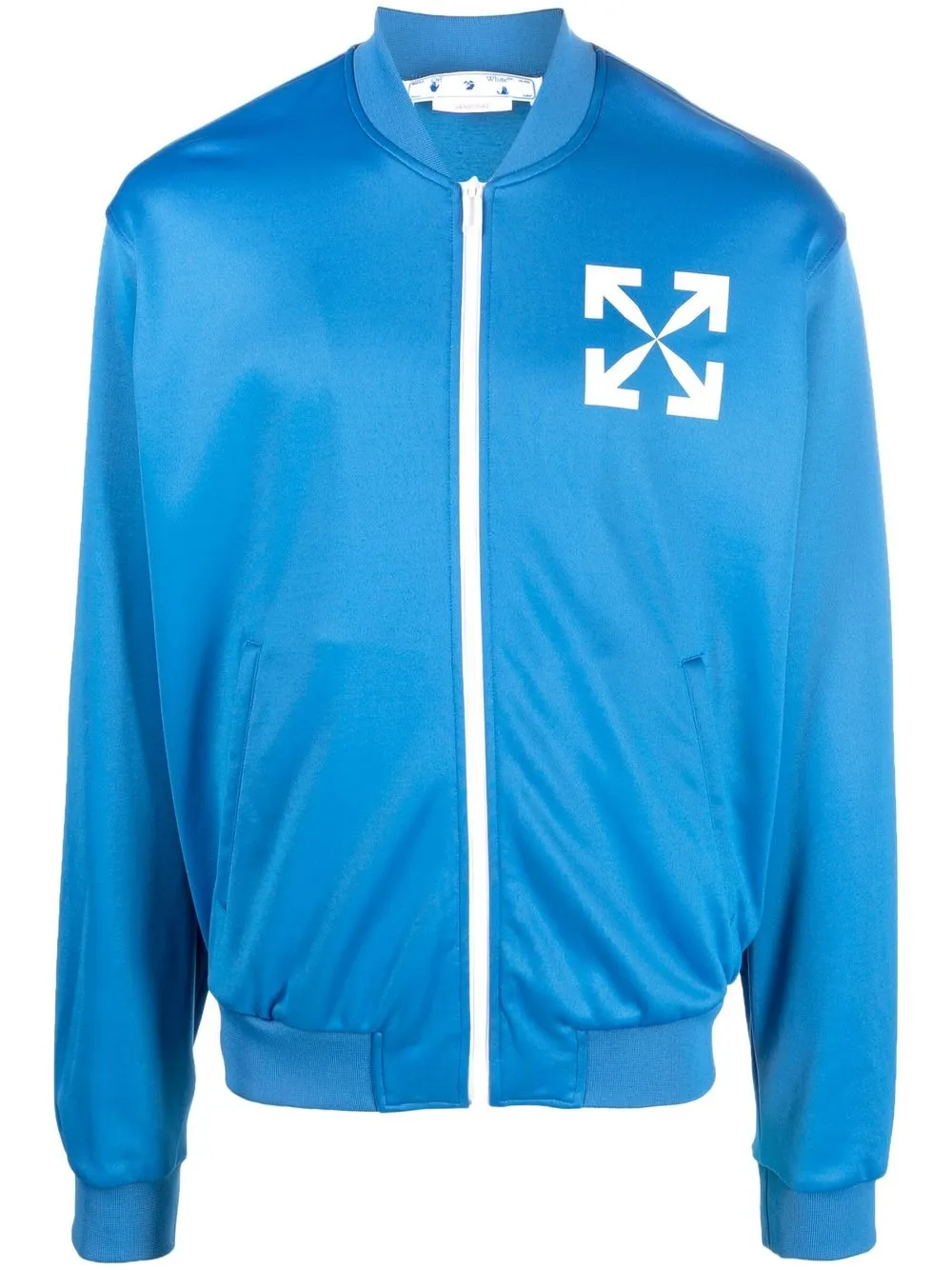 

Спортивная куртка с логотипом Arrows OFF-WHITE, синий