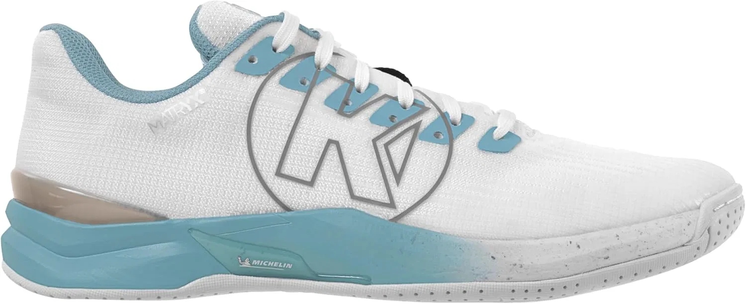 Кроссовки для гандбола Kempa Unisex Attack Pro 2.0 W Game Changer, White Aqua — фото 2