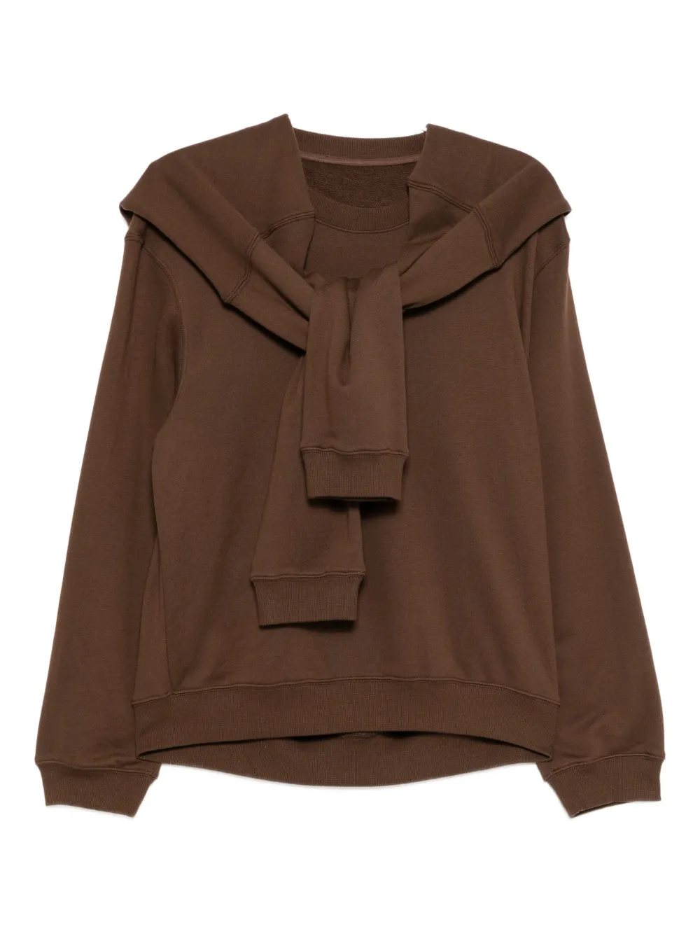 

Толстовка с круглым вырезом JNBY, коричневый