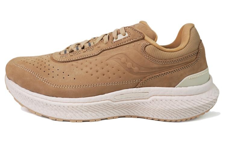 

Кроссовки Triumph 21 унисекс с низким верхом коричневые/белые Saucony, Коричневый, Кроссовки Triumph 21 унисекс с низким верхом коричневые/белые Saucony