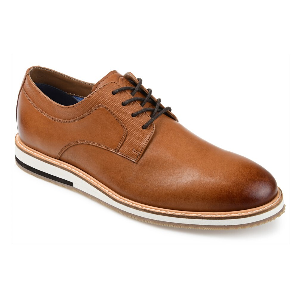 

Мужские оксфорды с простым носком Glover Thomas & Vine, цвет cognac leather