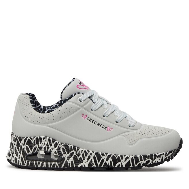 Кроссовки Skechers Loving Love 155506/WBK White/Black, белый