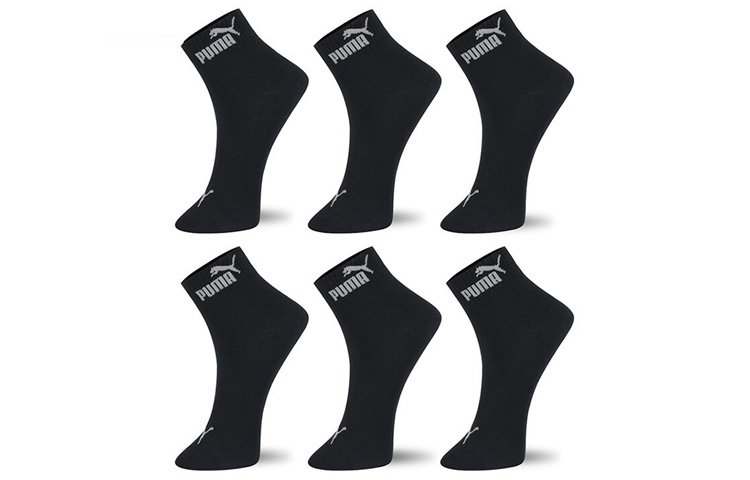 

Мужские носки PUMA, 1 комплект 3 пары (черный)