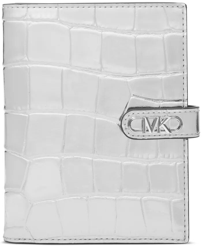 

Кошелек для паспорта Empire Medium Tab Michael Kors, серебряный