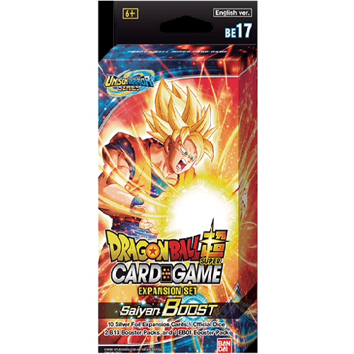

Карточная игра Dragon Ball Super Masters: Sayian Boost Expansion Set (Be17) Bandai