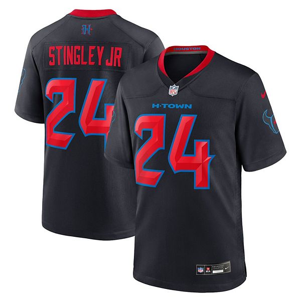 

Мужская футболка Derek Stingley Jr Navy Houston Texans 2nd Alternate Game Nike