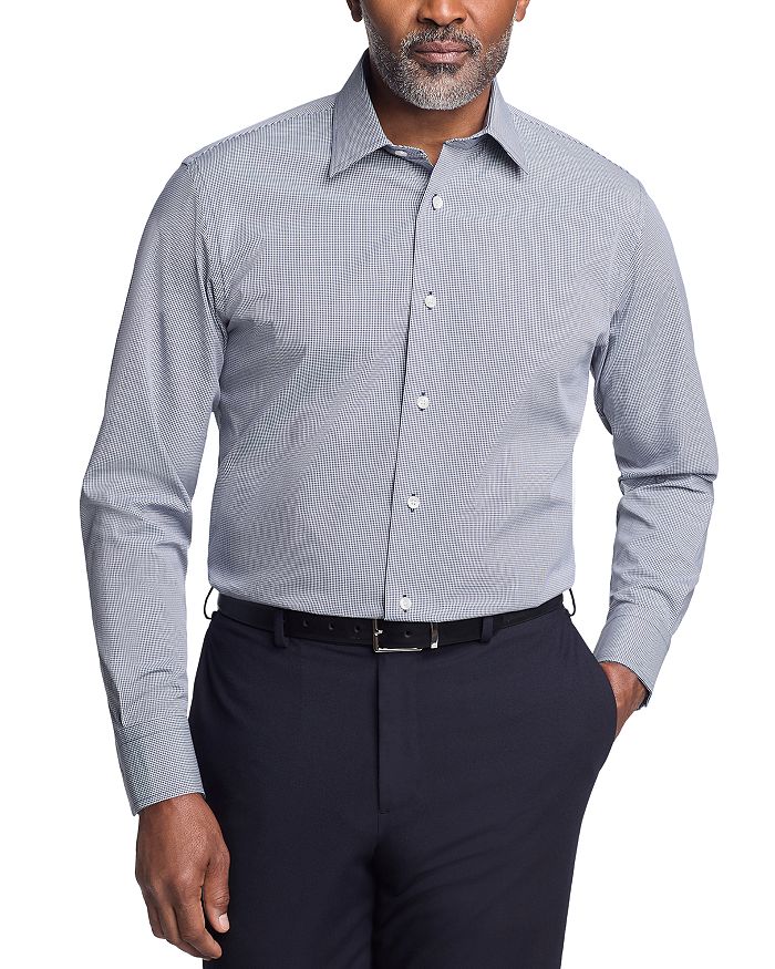 

Классическая рубашка Regular Fit Stretch The Men's Store at Bloomingdale's, синий