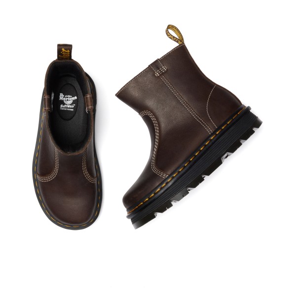 Ботинки Dr. Martens Zebzag Rigger для отдыха, коричневый — фото 4