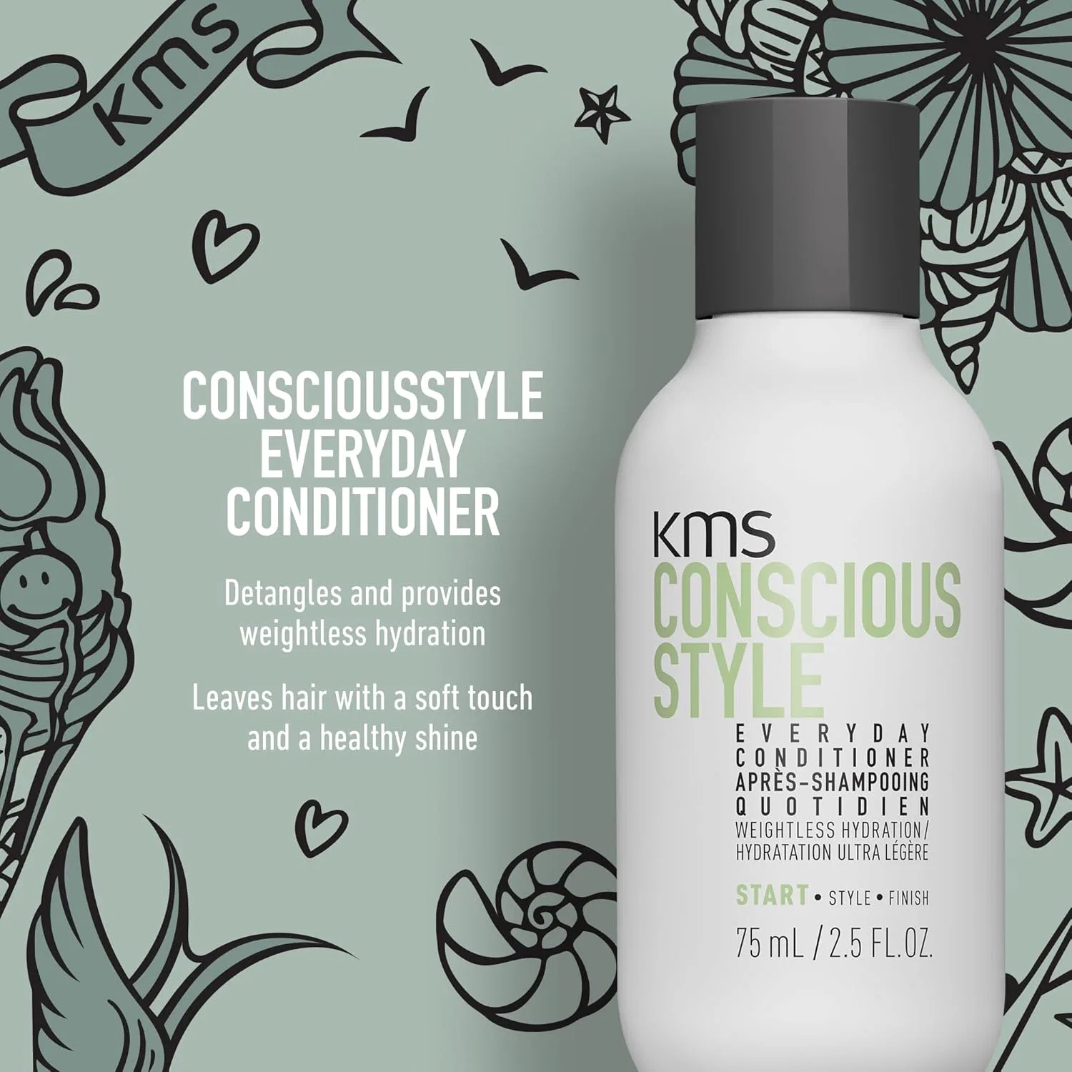 Набор для ухода за волосами «Conscious Style 6» от KMS Kms — фото 4
