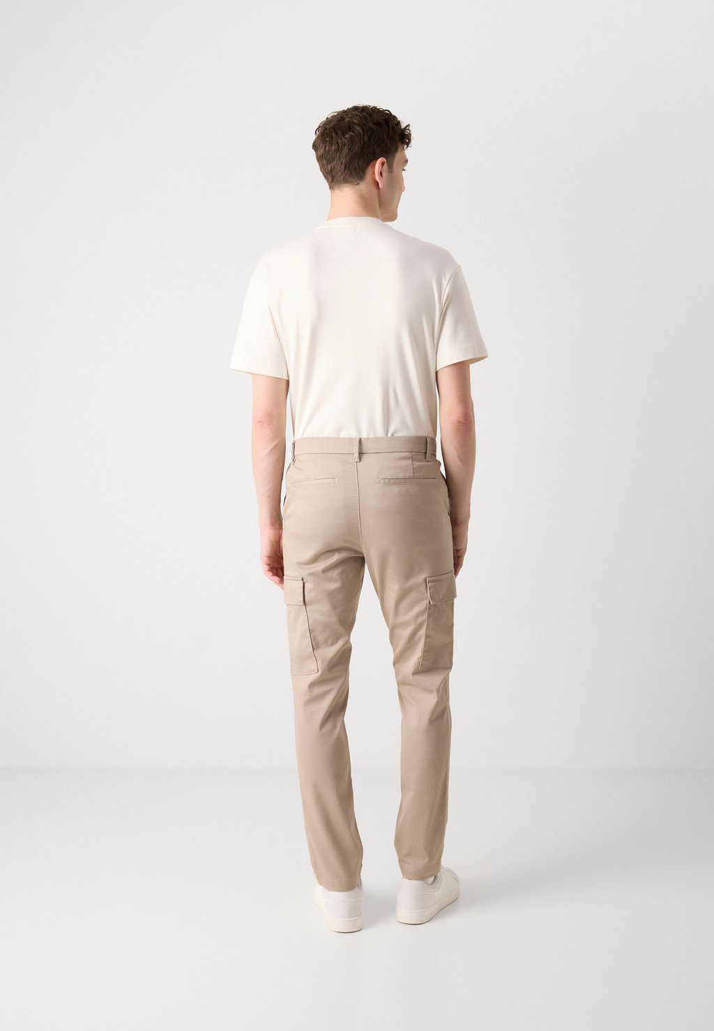 Брюки карго SLIM Calvin Klein, хаки — фото 4