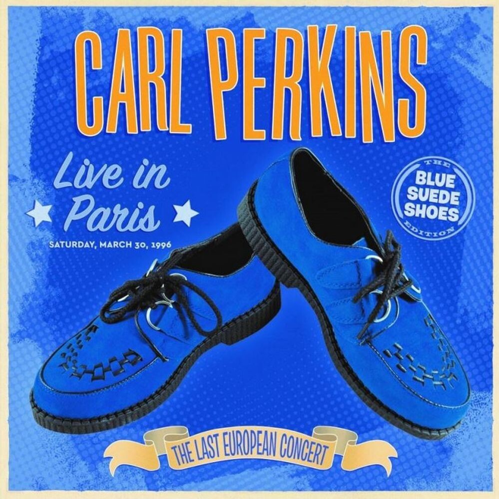 

Виниловая пластинка LP Live In Paris: The Last European Concert [Record Store Day Blue Vinyl] - Carl Perkins