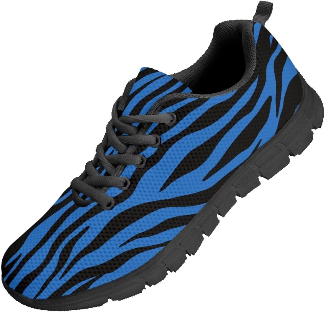 

Мужские кроссовки Funnydude с забавным принтом, удобные осенние прогулочные туфли на шнуровке для работы, синий