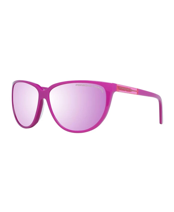 

Солнцезащитные очки-бабочки с зеркальными линзами Porsche Design, фиолетовый