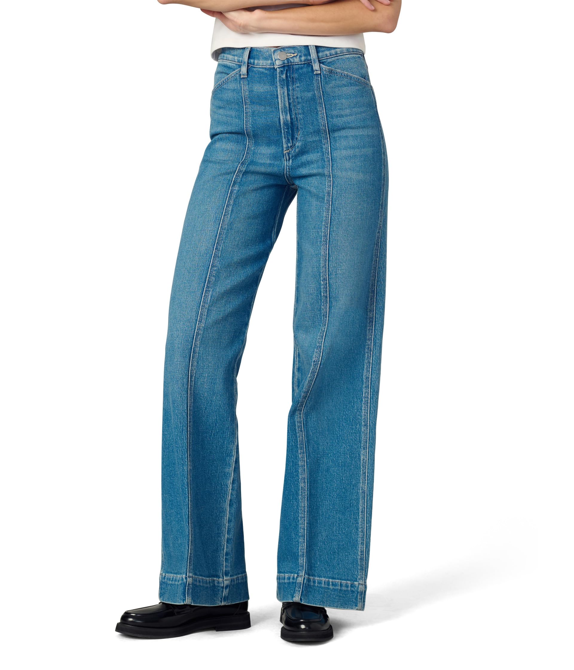 

Джинсы Joe's Jeans The Front Seamed Wide Leg, цвет Biggest Fan