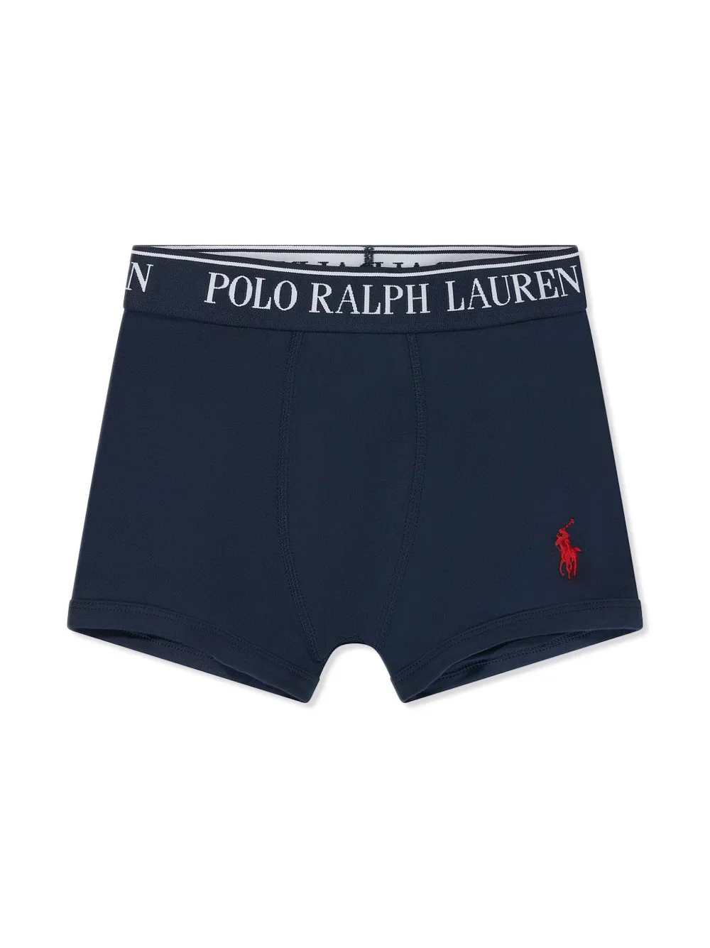 Комплект из двух боксеров с вышивкой Polo Pony POLO RALPH LAUREN KIDS, синий — фото 4