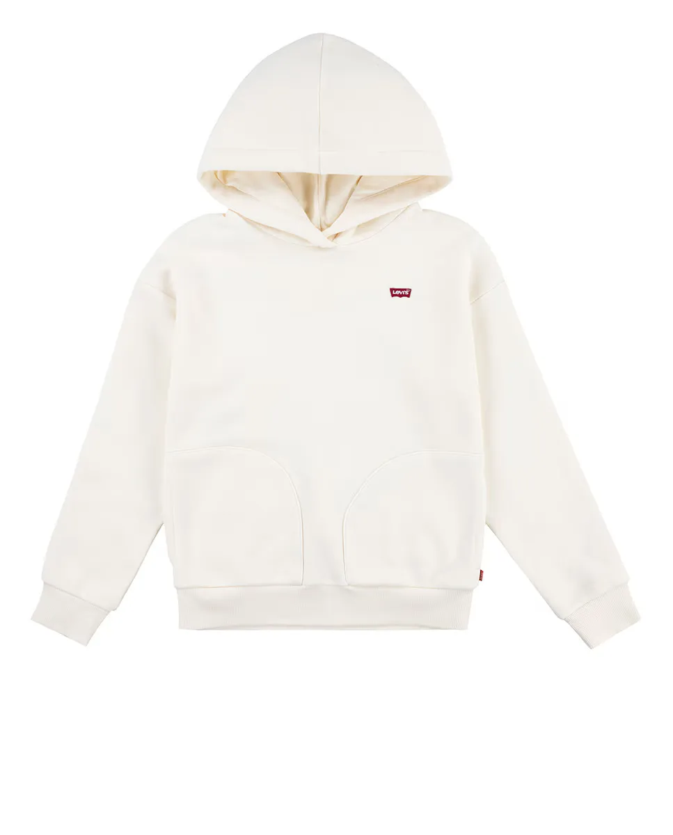 

Вязаное худи для девочек Chest Hit Girl Levi's, белый