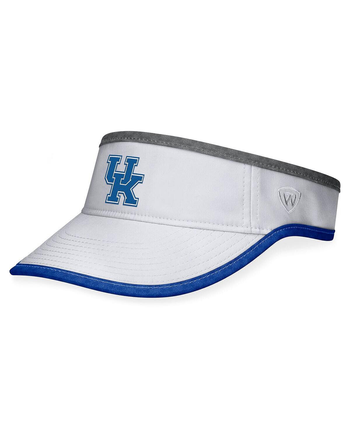 

Мужские белые регулируемые козырьки Kentucky Wildcats Daybreak Top of the World