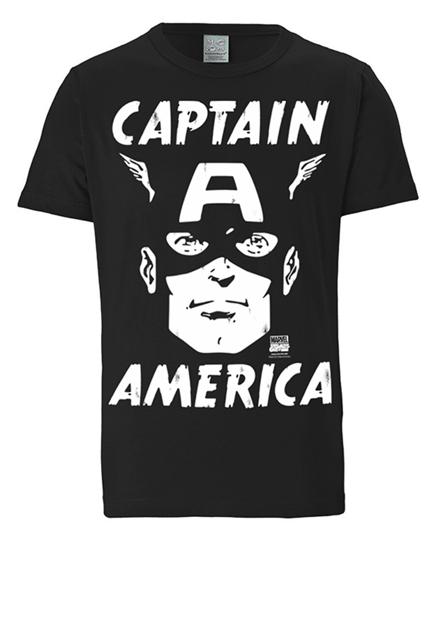 

Футболка LOGOSHIRT Shirt Marvel Comics - Captain America, черный