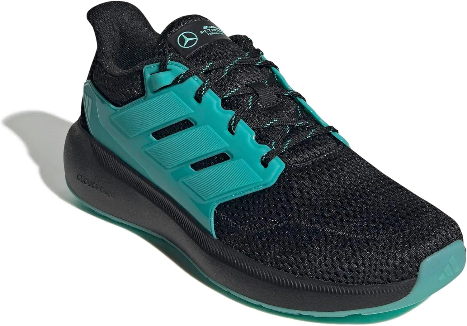 Кроссовки Adidas Unisex Mercedes AMG Petronas Formula One Team Ultimashow 2.0, Core Black Semi Mint Rush Core Black — фото 3
