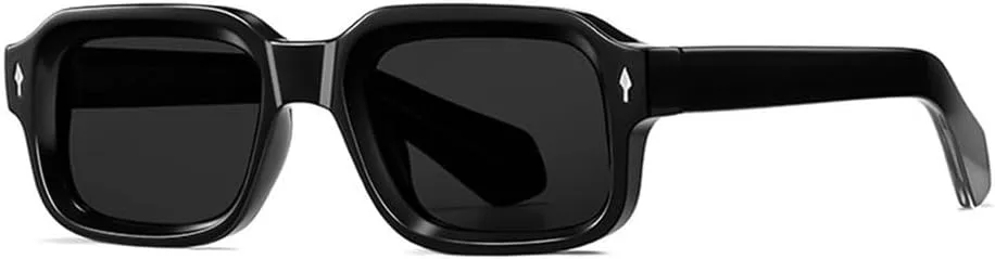 

Ретро-солнцезащитные очки для женщин класса люкс, модные очки для мужчин в стиле панк, солнцезащитные очки с защитой от УФ-излучения UV400 HVTVTLA, Black Grey