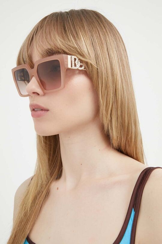 

Солнечные очки Dolce & Gabbana, бежевый