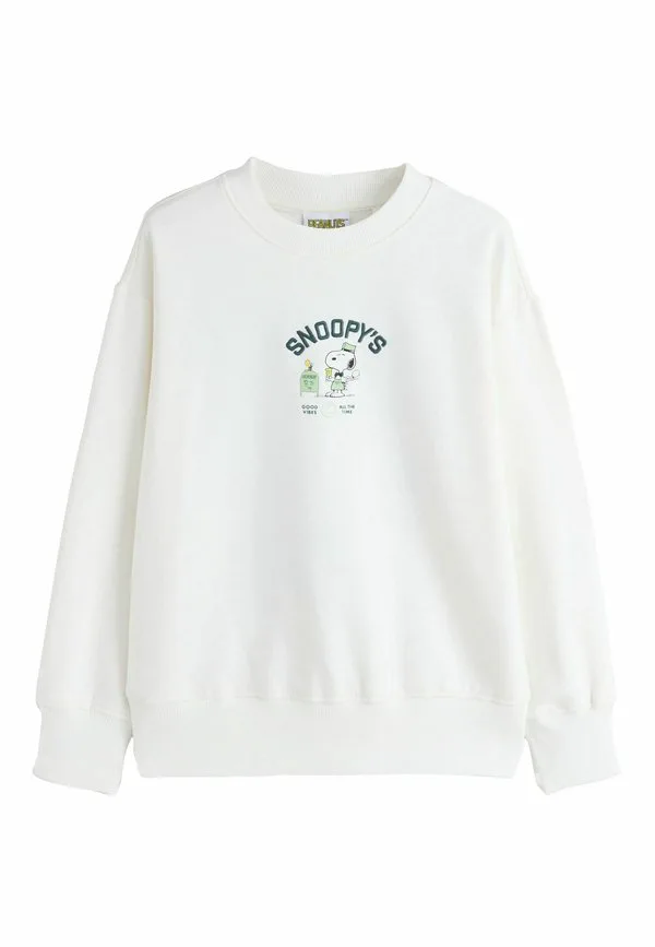 

Толстовка с длинным рукавом стандартного кроя Next, Ecru Snoopy Coffee Shop Graphic, Коричневый, Толстовка с длинным рукавом стандартного кроя Next, Ecru Snoopy Coffee Shop Graphic