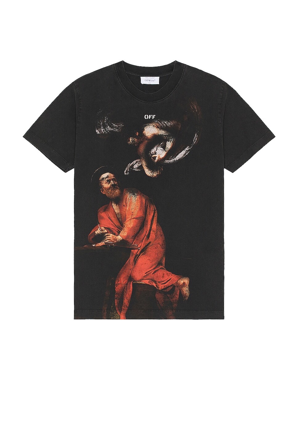 

Футболка OFF-WHITE Matthew Slim Short Sleeve, черный