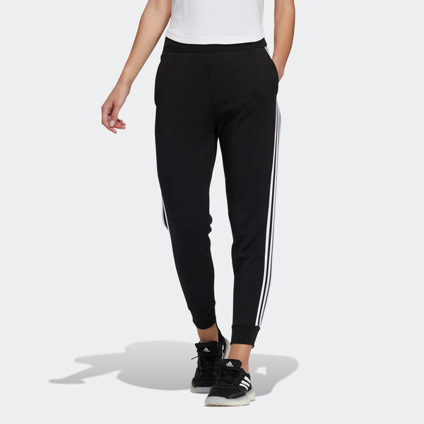 Спортивные штаны (WMNS) adidas Fi W Pt Dk Rlx Casual Sports Running Bundle Feet Long Pants/Trousers Black, черный — фото 2
