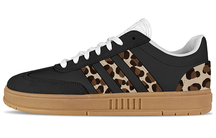 

Кроссовки adidas neo Gradas Skateboarding Shoes Unisex Low-top Brown, черный