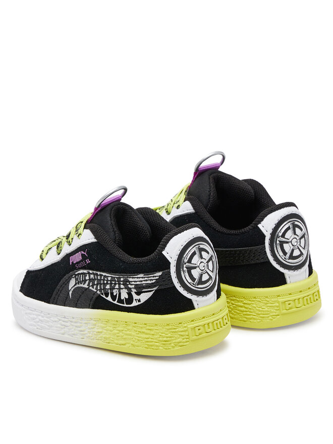 Кроссовки Suede XL Hot Wheels AC Inf 401403 01 Puma, черный — фото 3