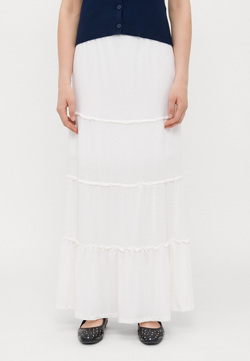 

Юбка макси VMJUNE ANKLE SKIRT Vero Moda Tall, белый