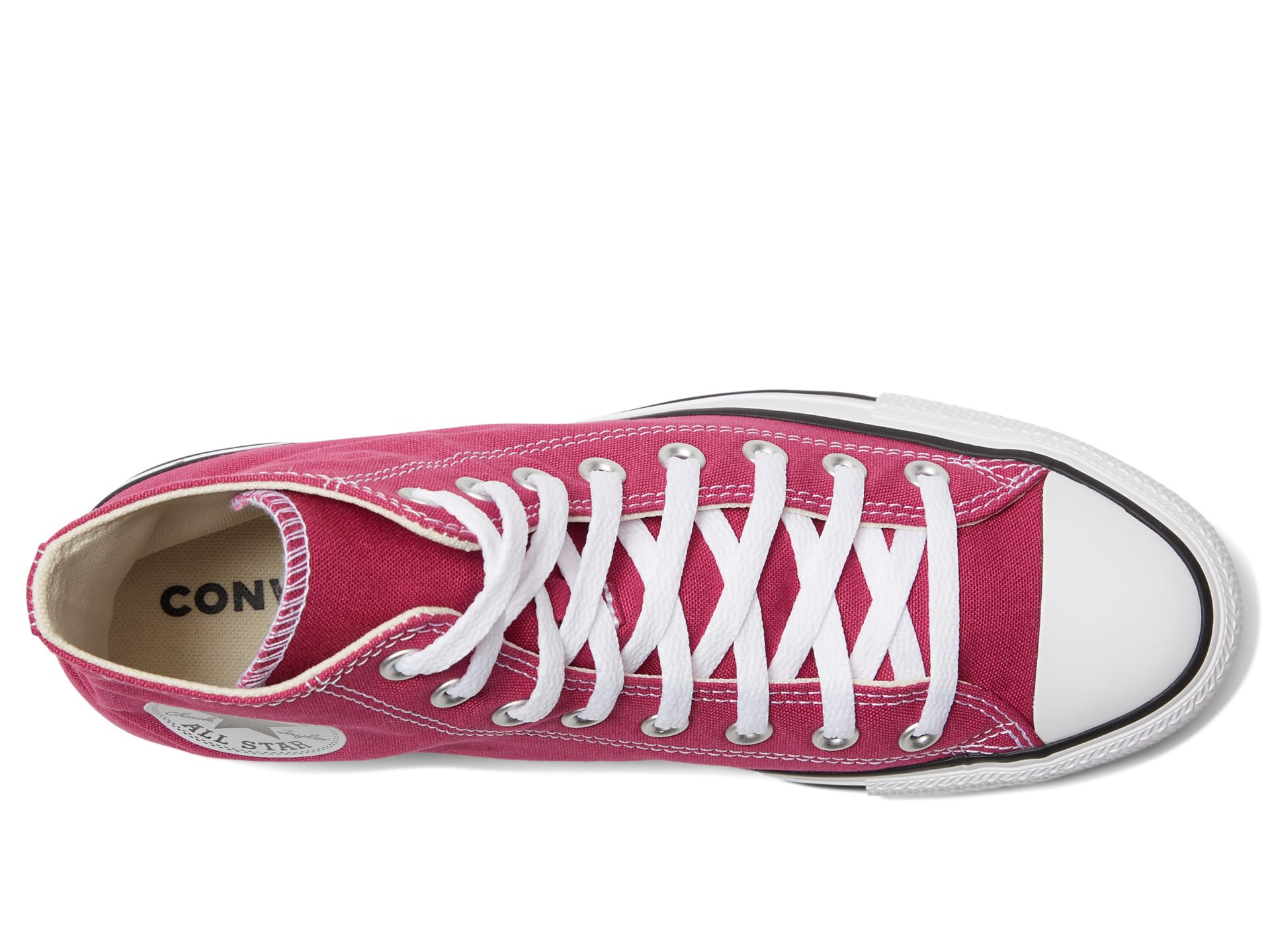 Кроссовки Converse Chuck Taylor All Star High-Top Sneaker, Berry Smoothie — фото 2